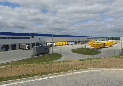 Skladová hala Tchibo